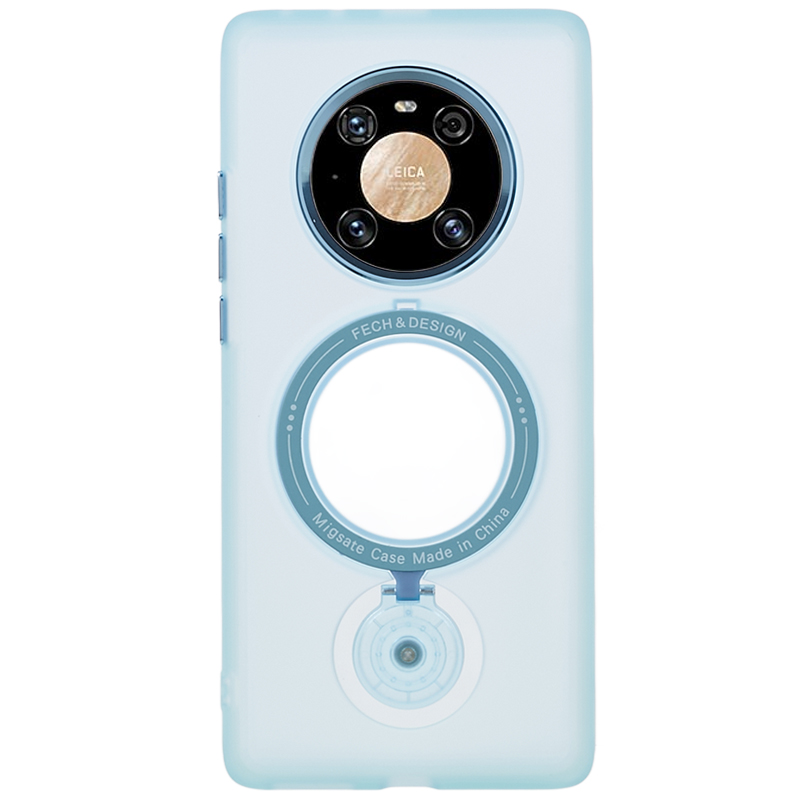 

Für Huawei Mate 40 Pro 5G TPU + PC Phone Case Rotierende Ring -kickstand -rüstungsabdeckung - Blau, Huawei Mate 40 Pro 5G