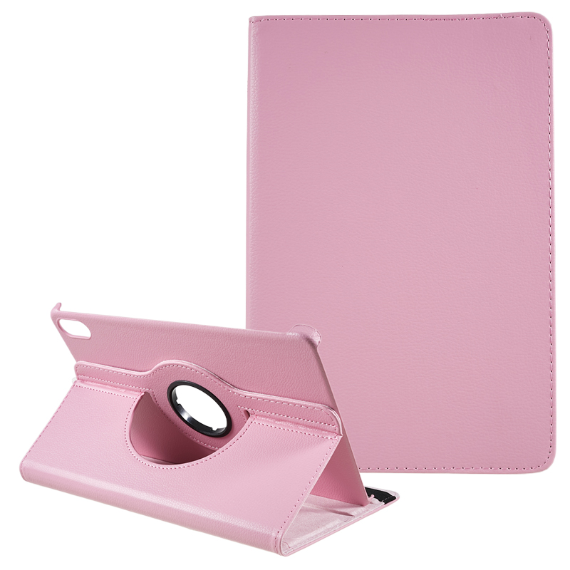 

Für Huawei Matepad Air 11,5 Zoll (2023) Schutzhülle PU Leder-tablet-abdeckung Mit 360-grad-rotierenden Ständer - Rosa, Huawei MatePad Air 11.5 inch (2023)