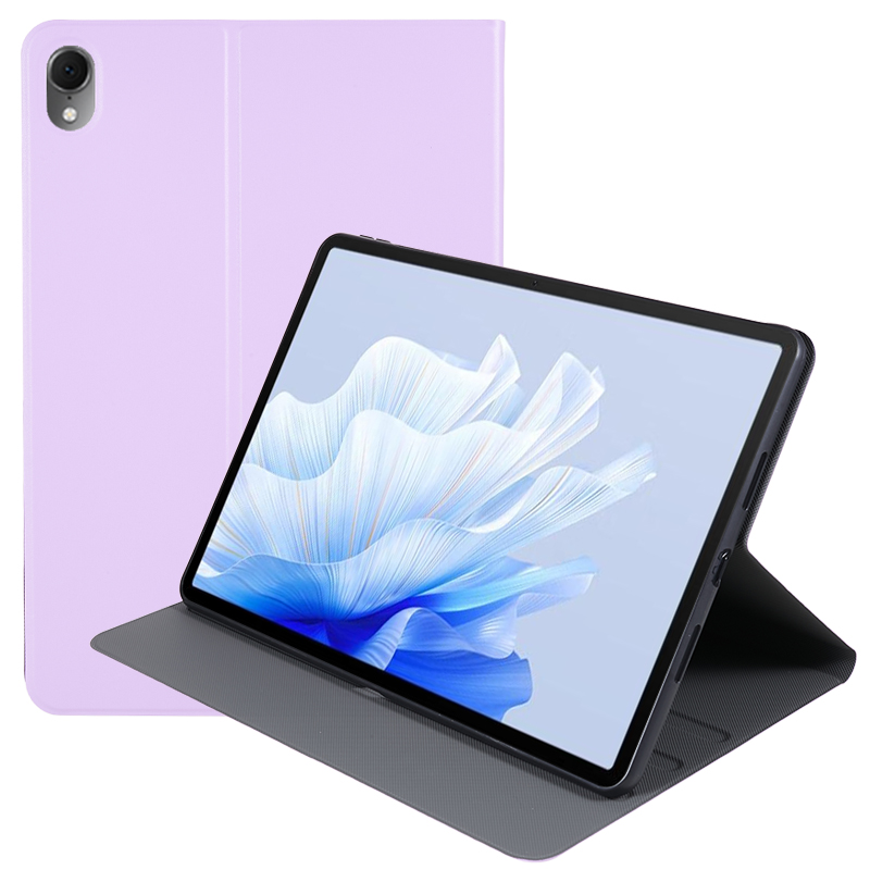 

Für Huawei Matepad Air 11,5 Zoll (2023) PU Leder Tablet Hülle Schockdichte Folio Cover- Lila, Huawei MatePad Air 11.5 inch (2023)