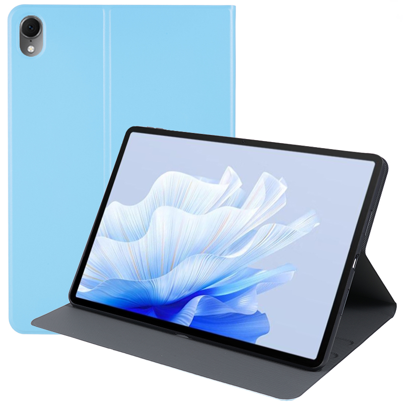 

Für Huawei Matepad Air 11,5 Zoll (2023) PU Leder Tablet Hülle Schockdichte Folio Cover- Sky Blau, Huawei MatePad Air 11.5 inch (2023)