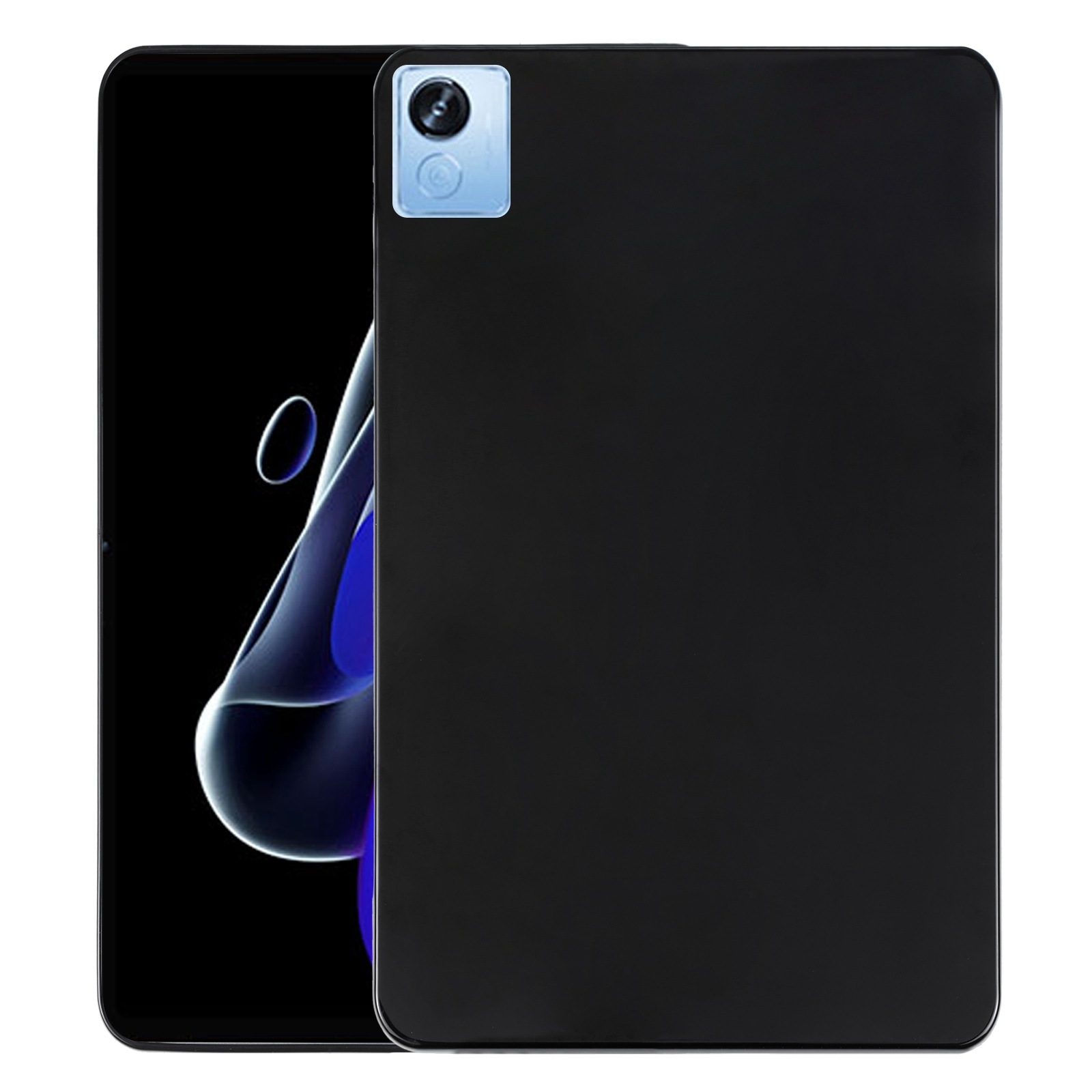 

Weiches TPU -tablet -hülle Für Realme Pad x, Matte Finish Slim Fit Protective Cover - Schwarz, Realme Pad X