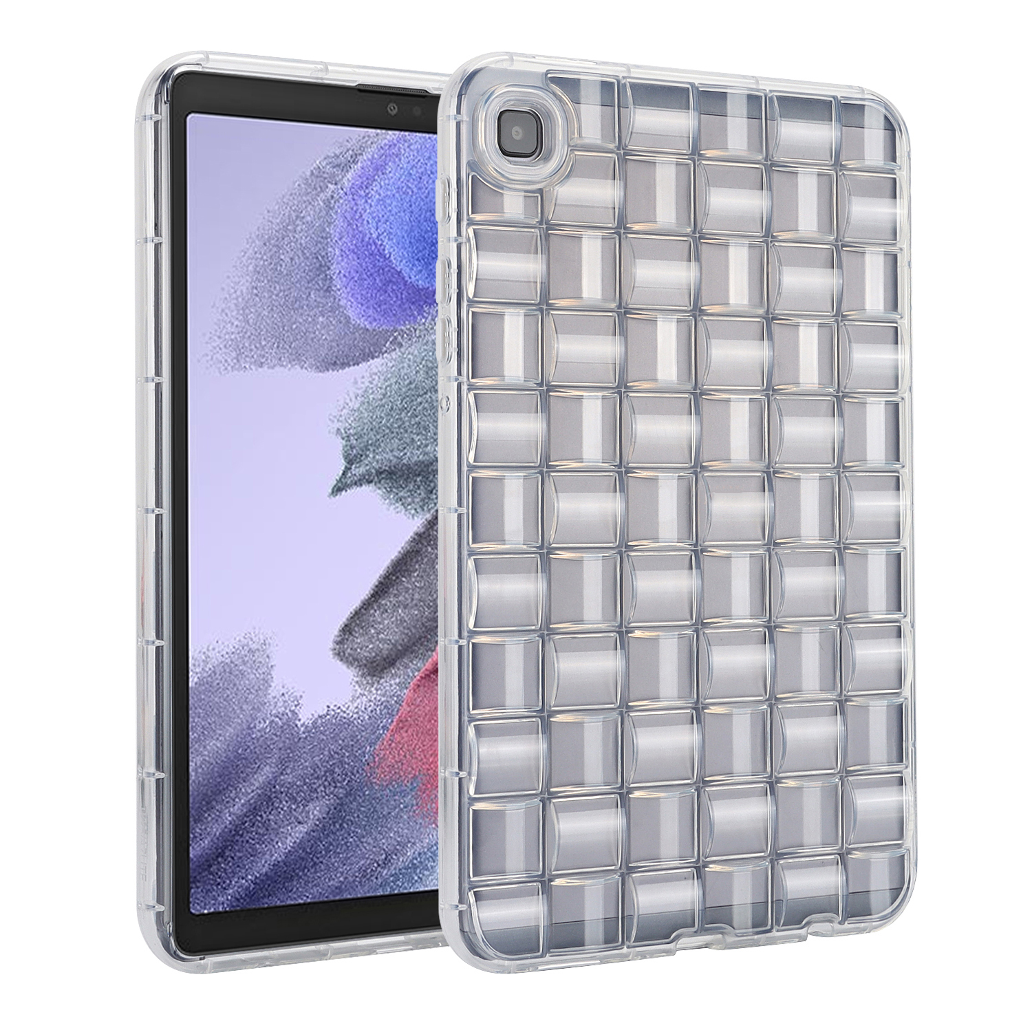 

Für Samsung Galaxy Tab A7 Lite 8,7-zoll T225 T220 Transparentes Rückenschale Ice Cube Design Tpu-tablettenabdeckung - Transparent, Galaxy Tab A7 Lite 8.7-inch