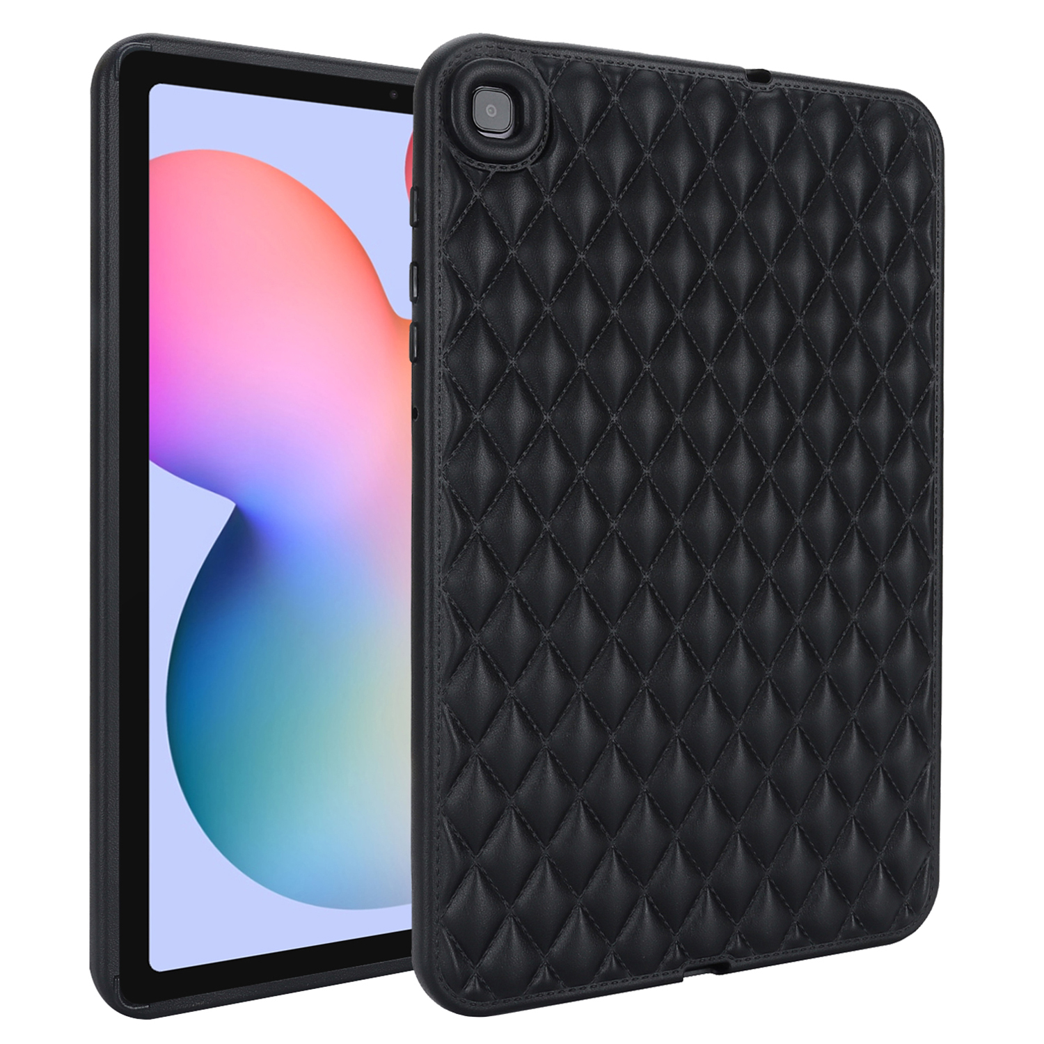 

Für Samsung Galaxy Tab S6 Lite / S6 Lite (2022) / P610 / P615 Rhombus Muster Tablet Fall Weiche TPU -schutzabdeckung - Schwarz, Galaxy Tab S6 Lite