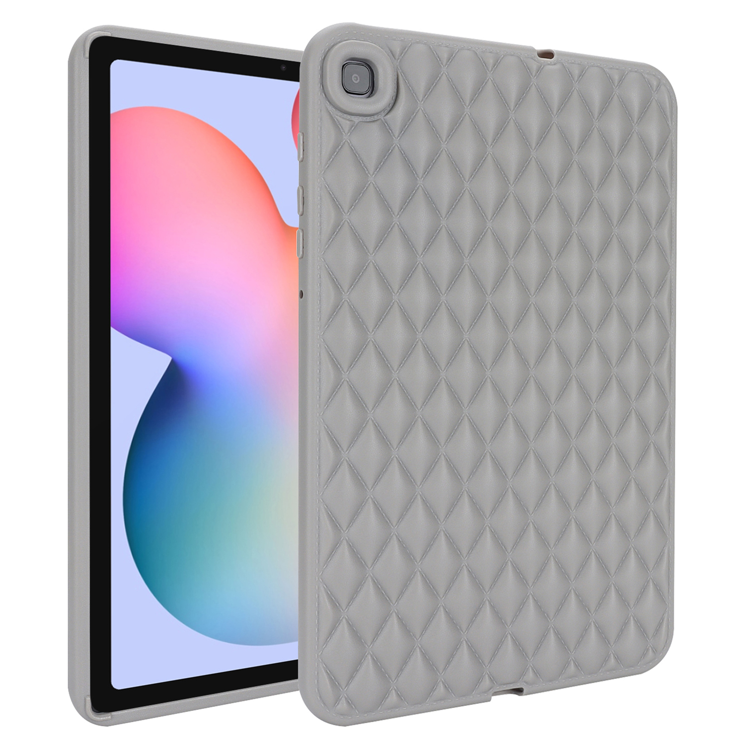 

Für Samsung Galaxy Tab S6 Lite / S6 Lite (2022) / P610 / P615 Rhombus Muster Tablet Fall Weiche TPU -schutzabdeckung - Grau, Galaxy Tab S6 Lite
