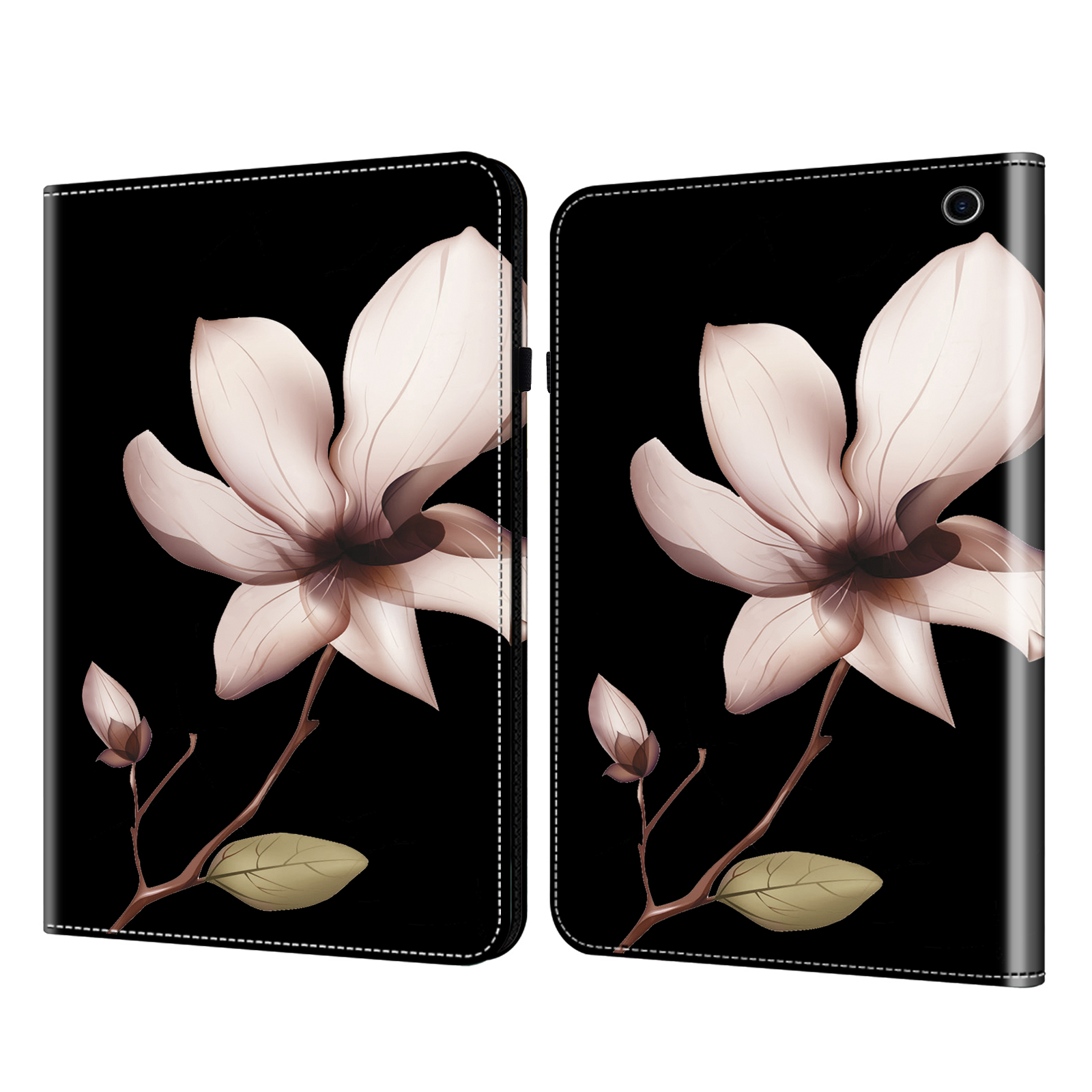

Anti-kratzer-pu-leder-tablet-hülle Für Google Pixel Tablet Muster Drucktablette Schutzschale - Datura Blume, Google Pixel Tablet