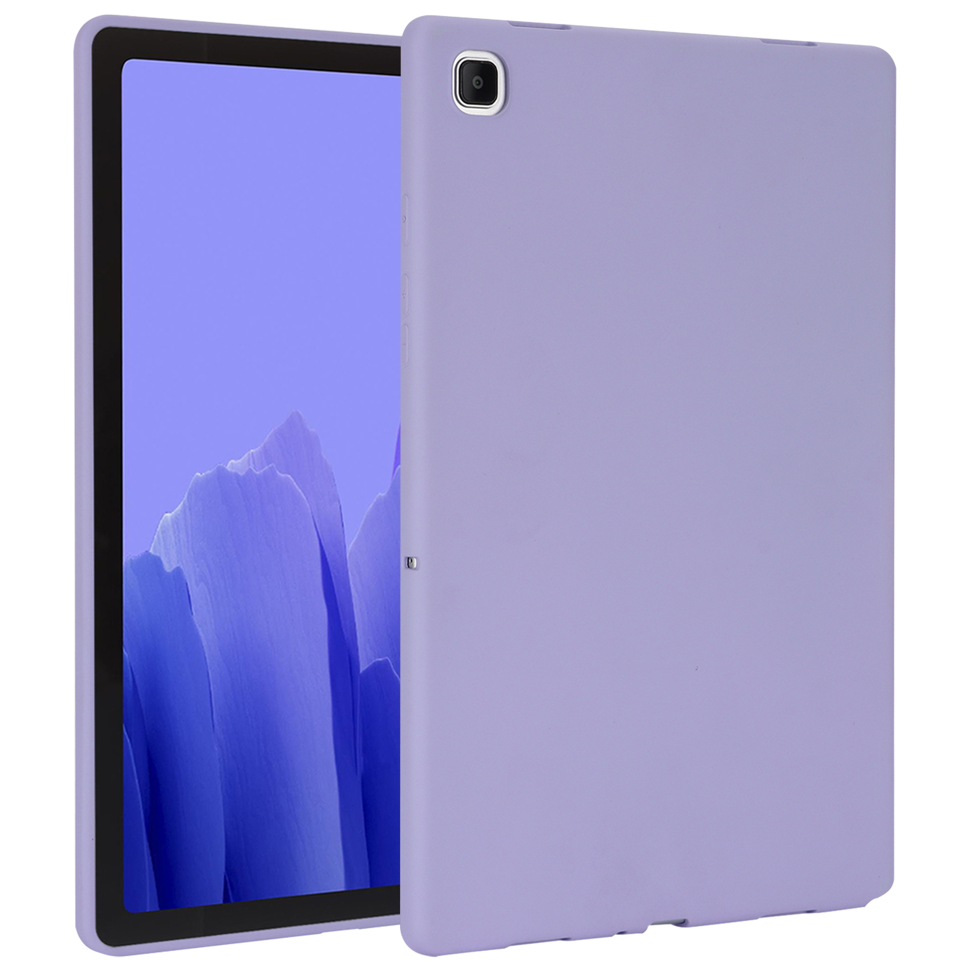 

Für Samsung Galaxy Tab A7 10.4 (2020) Fall Skin-touch Tpu-anti-drogen-tablet-abdeckung - Helles Lila, Galaxy Tab A7 10.4 (2020)