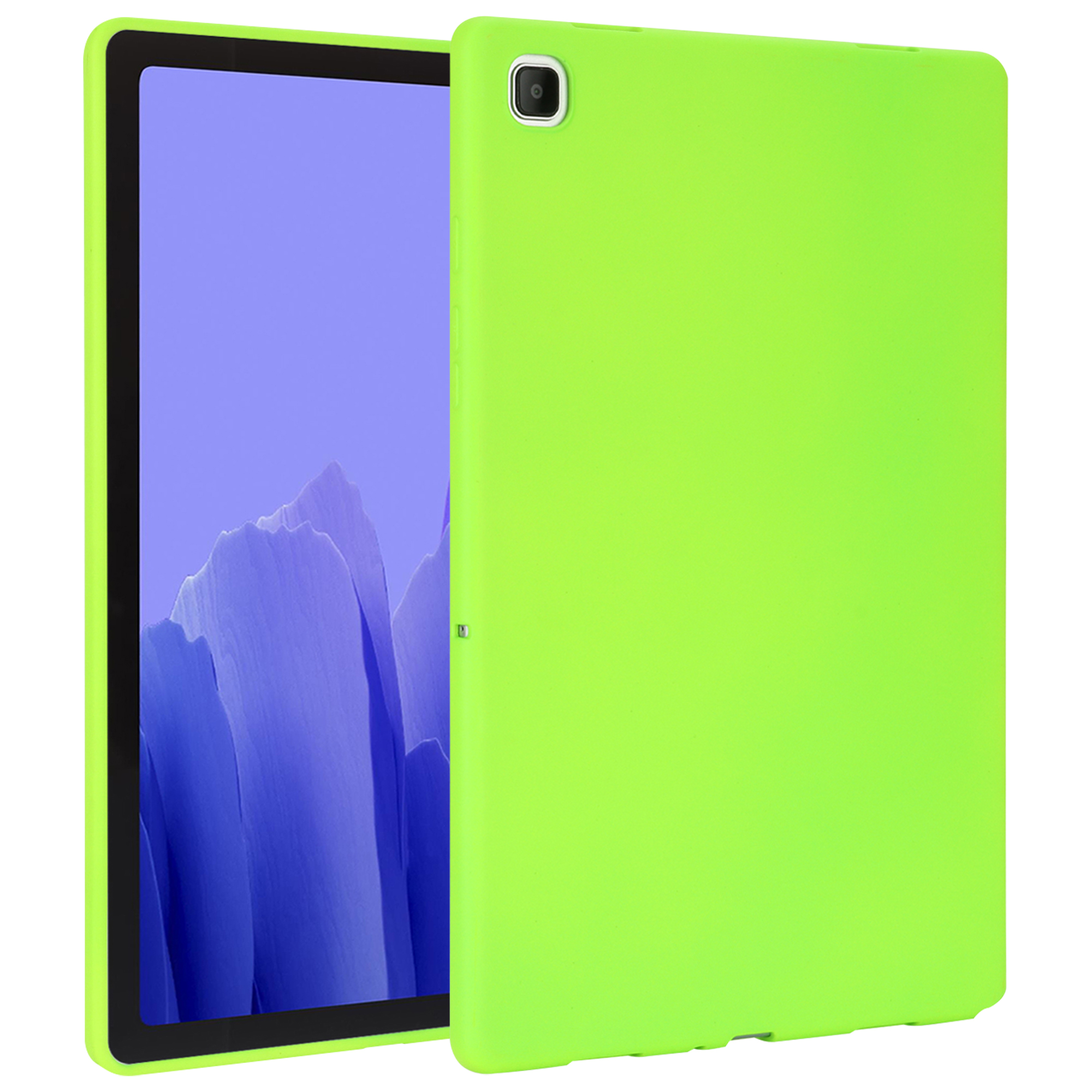

Für Samsung Galaxy Tab A7 10.4 (2020) Fall Skin-touch Tpu-anti-drogen-tablet-abdeckung - Leuchtendes Grün, Galaxy Tab A7 10.4 (2020)