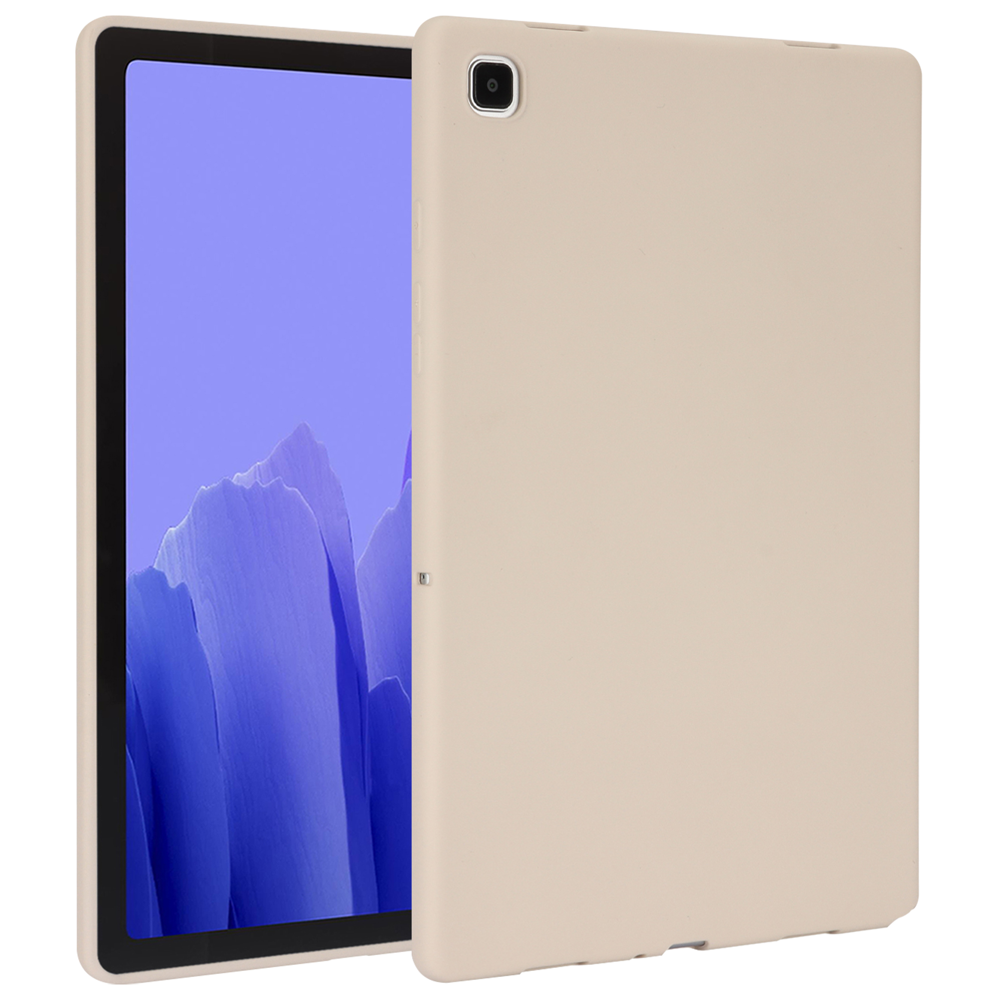 

Für Samsung Galaxy Tab A7 10.4 (2020) Fall Skin-touch Tpu-anti-drogen-tablet-abdeckung - Beige, Galaxy Tab A7 10.4 (2020)