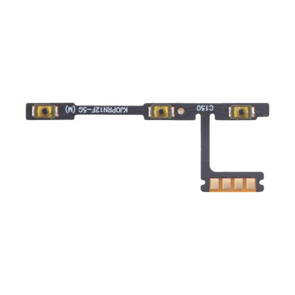 For Oppo Reno12 F 5G  /  4G Power On  /  Off and Volume Flex Cable (Without Logo)