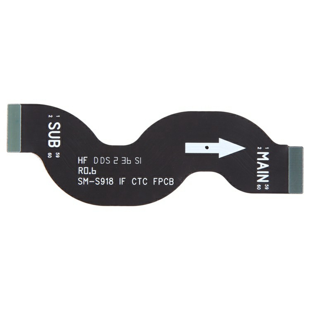 For Samsung Galaxy S23 Ultra S918 OEM Motherboard Dock Connection Flex Cable Replacement Part (Without Logo)