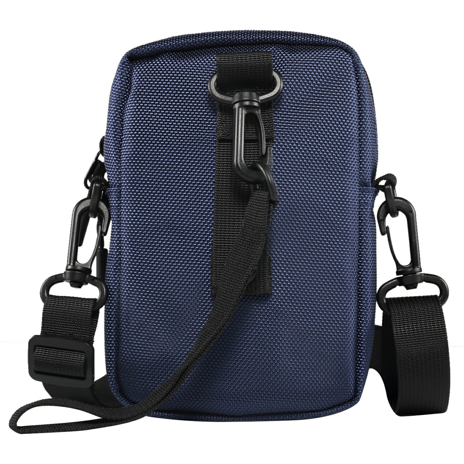 Universal Nylon Belt Bag Crossbody Bag Waterproof Phone Pouch Men Outdoor Sports Travel Shoulder Bag - Royal Blue