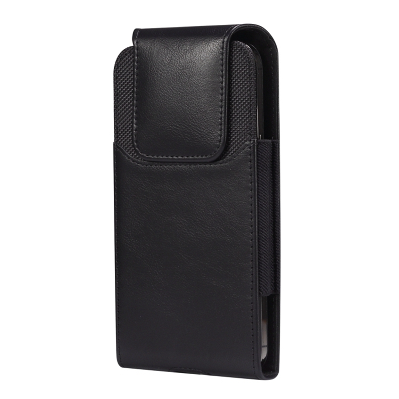 

Gürtelhalter Holster Hülle Für 7,2 "telefone Cracy Horse Textur Leder + Oxford Stoff Vertikaler Gürtel Telefonbeutel Tailentasche Tasche, Universal