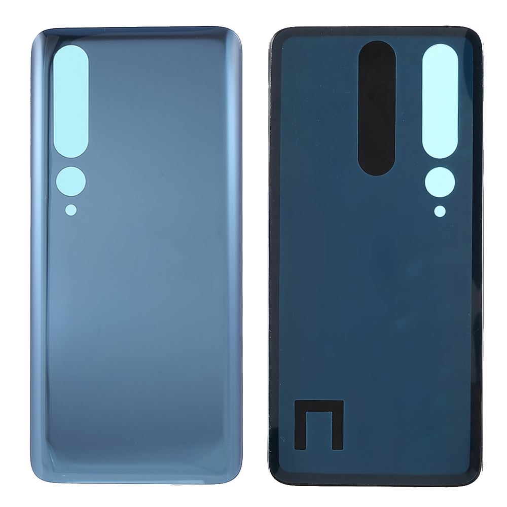 

Batterie -batteriegehäuse -deckungs -austausch (ohne Logo) Für Xiaomi Mi 10 5g - Titansilber Schwarz, Xiaomi Mi 10
