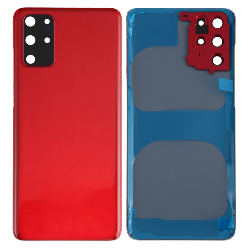 

Für Samsung Galaxy S20 Plus 4G Häuser Batterie -tür -rückzugabdeckung Mit Kamera -ringabdeckung (ohne Logo) - Rot, Galaxy S20 Plus 4G