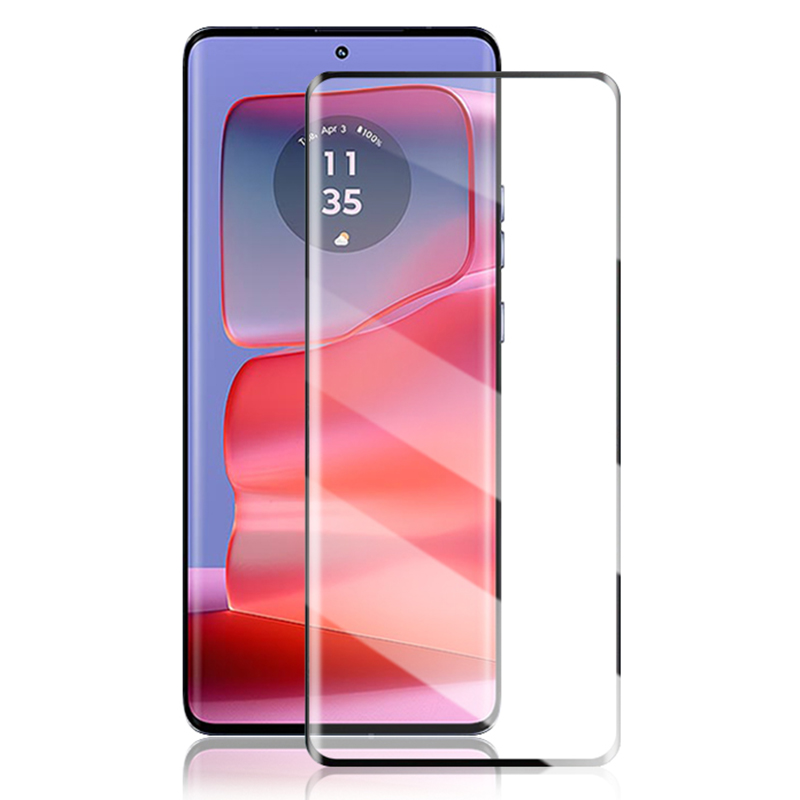 AMORUS For Motorola Edge 50 Ultra 5G / Moto X50 Ultra 5G / Edge 50 Pro 5G Screen Protector Tempered Glass 3D Curved HD Clear Film