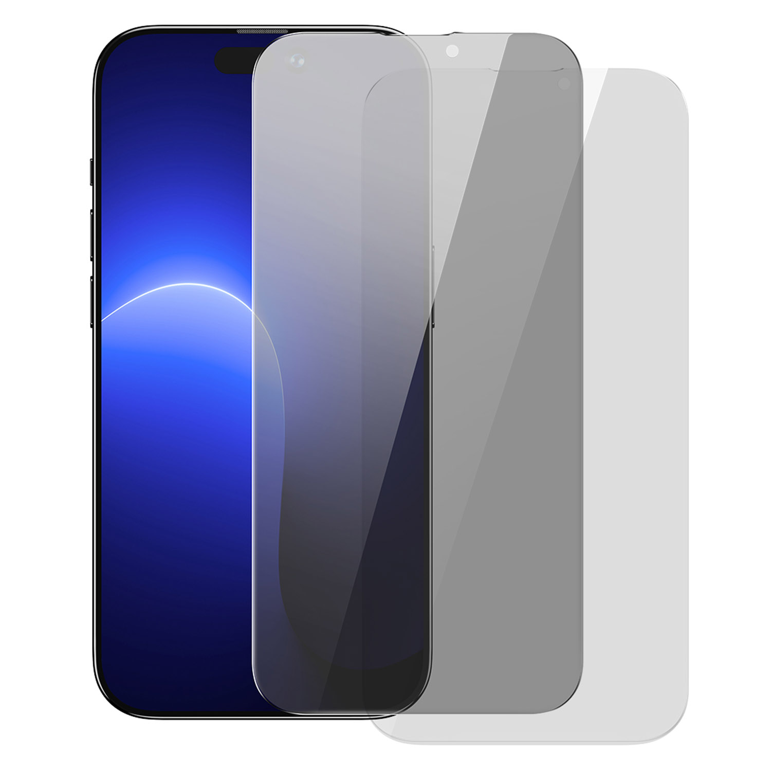 

BASEUS 2Pcs / Set for iPhone 14 Pro 6.1 inch 0.3mm Full Cover Tempered Glass Anti-spy Shatter-proof HD Screen Protector with Installation Tool, iPhone 14 Pro