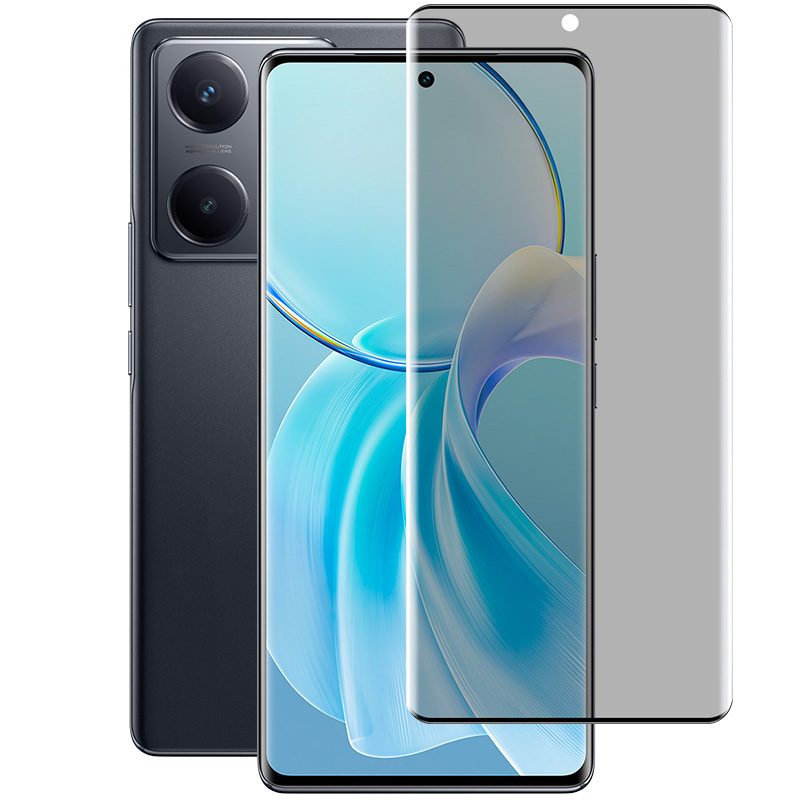 IMAK For vivo Y200 Pro 5G Anti-Spy Privacy Screen Protector Tempered Glass Film (No Edge Version)