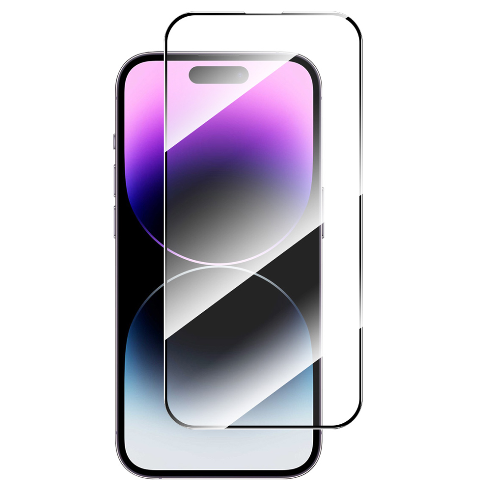 ENKAY HAT PRINCE For iPhone 16 Screen Protector Anti-explosion 9H Silk Printing 0.26mm Screen Film