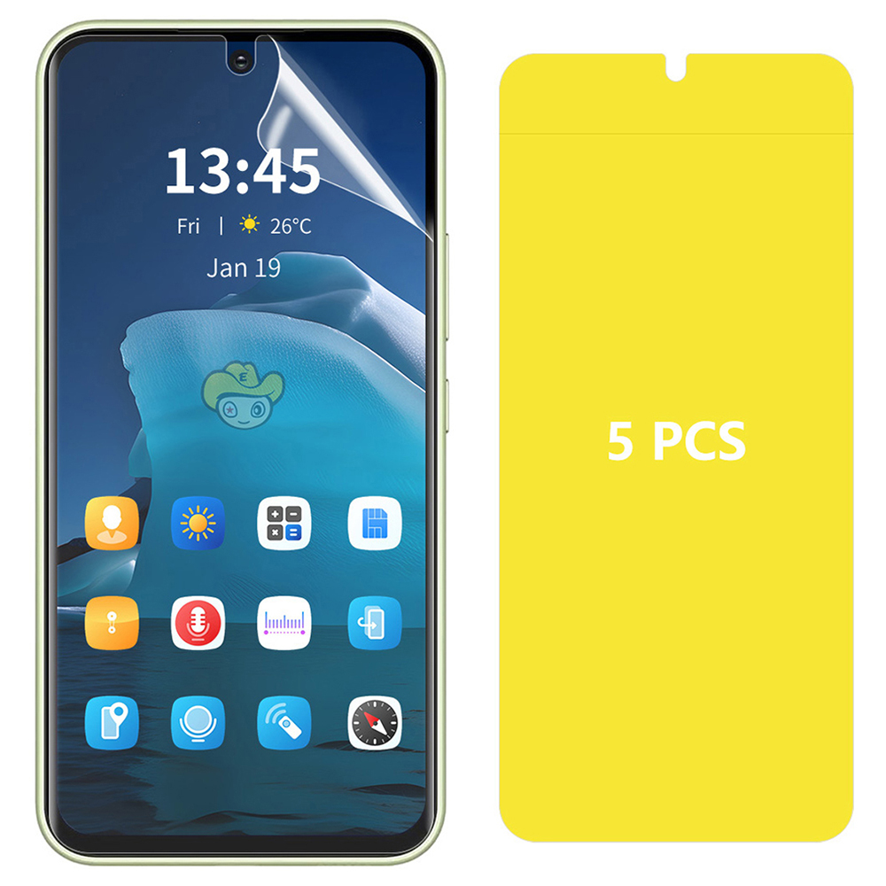 ENKAY HAT PRINCE 5Pcs For Nokia X30 5G Screen Protector TPE+PET+TPU Soft Hydrogel Film