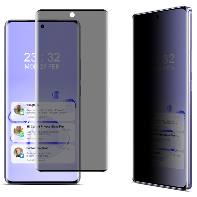 IMAK For Realme GT 6T 5G / GT 6 5G / GT Neo6 SE 5G / Neo6 5G Anti-Spy Screen Protector (No Edge Version)
