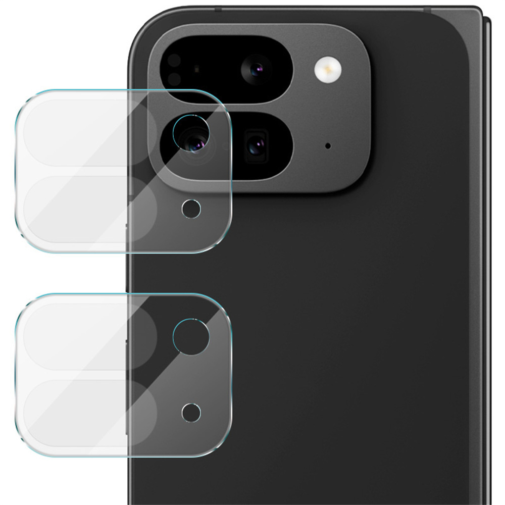 IMAK 2Pcs / Set for Google Pixel 9 Pro Fold 5G Camera Lens Protector Ultra Clear Tempered Glass Lens Film