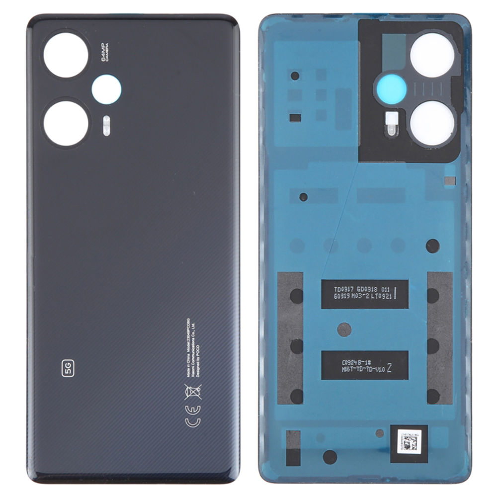 For Xiaomi Poco F5 5G OEM Battery Door Cover Replacement Part - Black