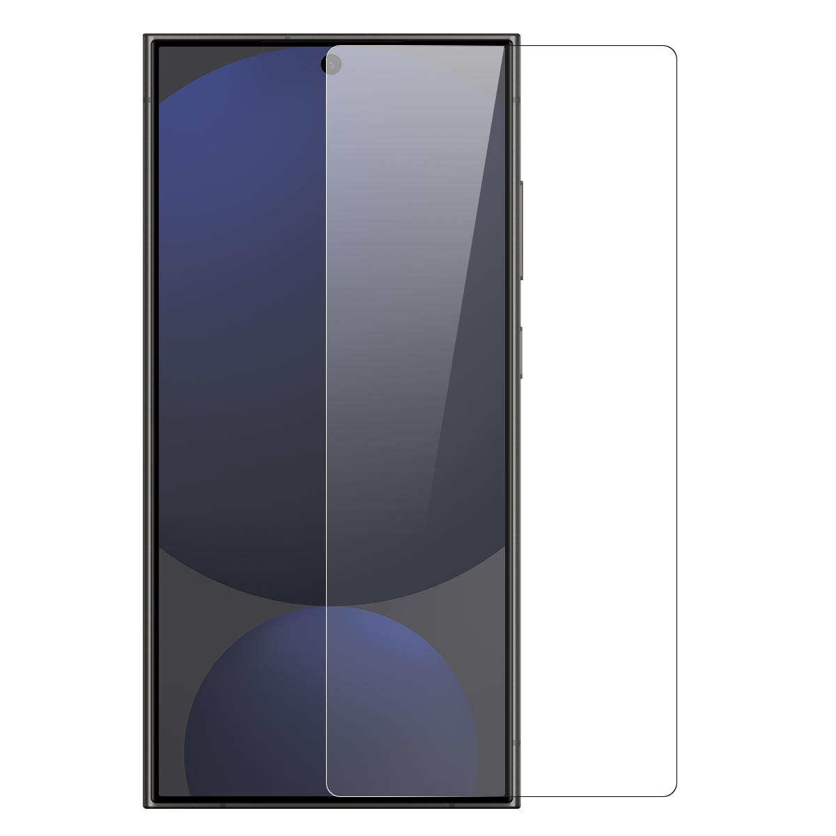 NORTHJO A++ For Samsung Galaxy S25 Ultra Tempered Glass Screen Protector 0.15mm 2.5D Film (Support Fingerprint Unlock) - Transparent