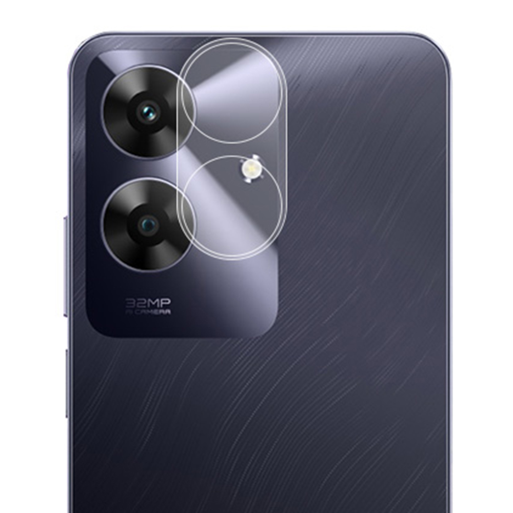 RURIHAI For Realme Note 60 Camera Lens Protector 3D Clear High Aluminum-Silicon Glass Lens Film
