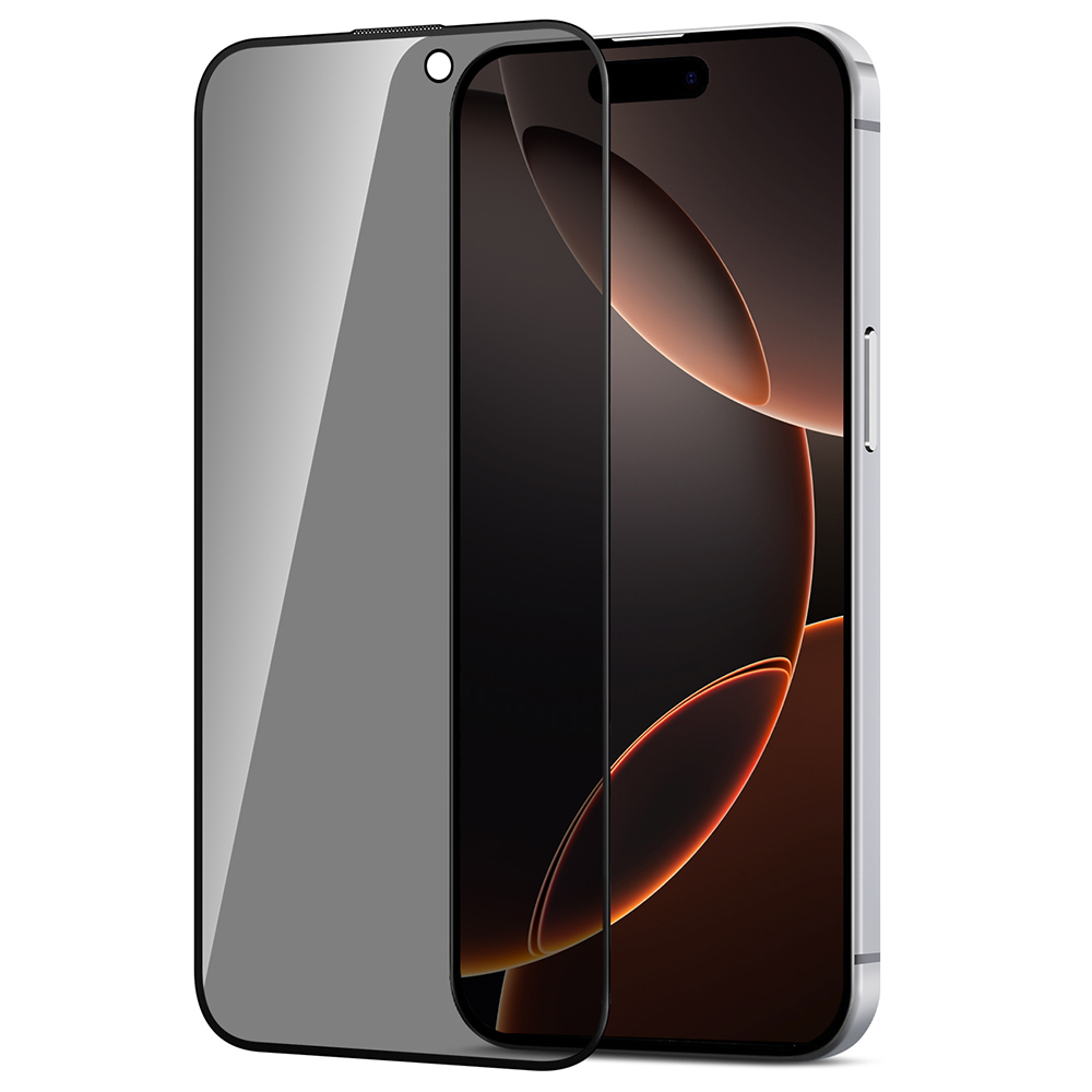 JOYROOM JR-MLG0281 For iPhone 16 Pro Anti-Spy Screen Protector 2.5D High Aluminium-Silicon Glass Film