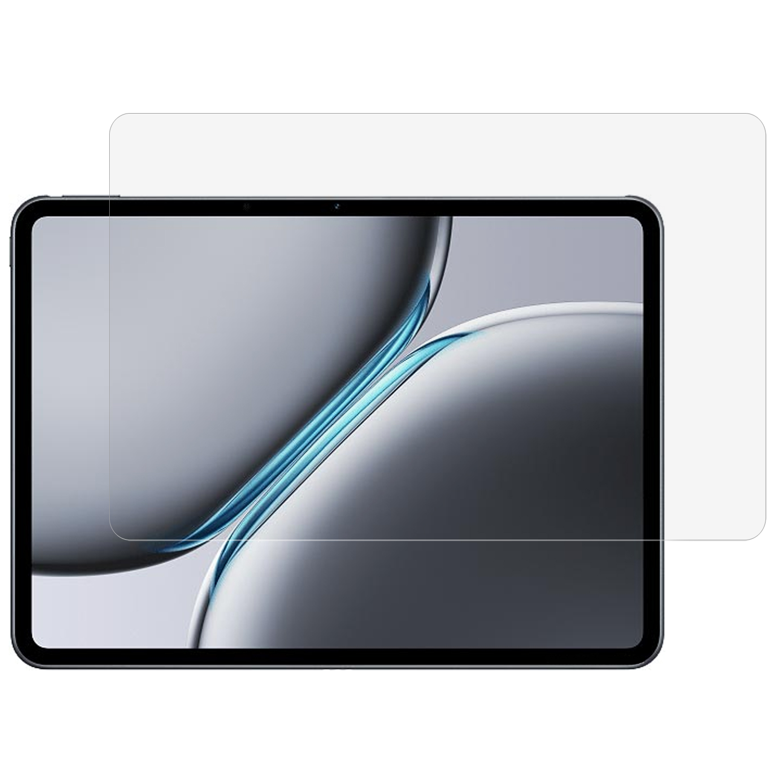 For OnePlus Pad 2 Screen Protector Full Coverage Clear Tempered Glass 0.3mm Arc Edge Film