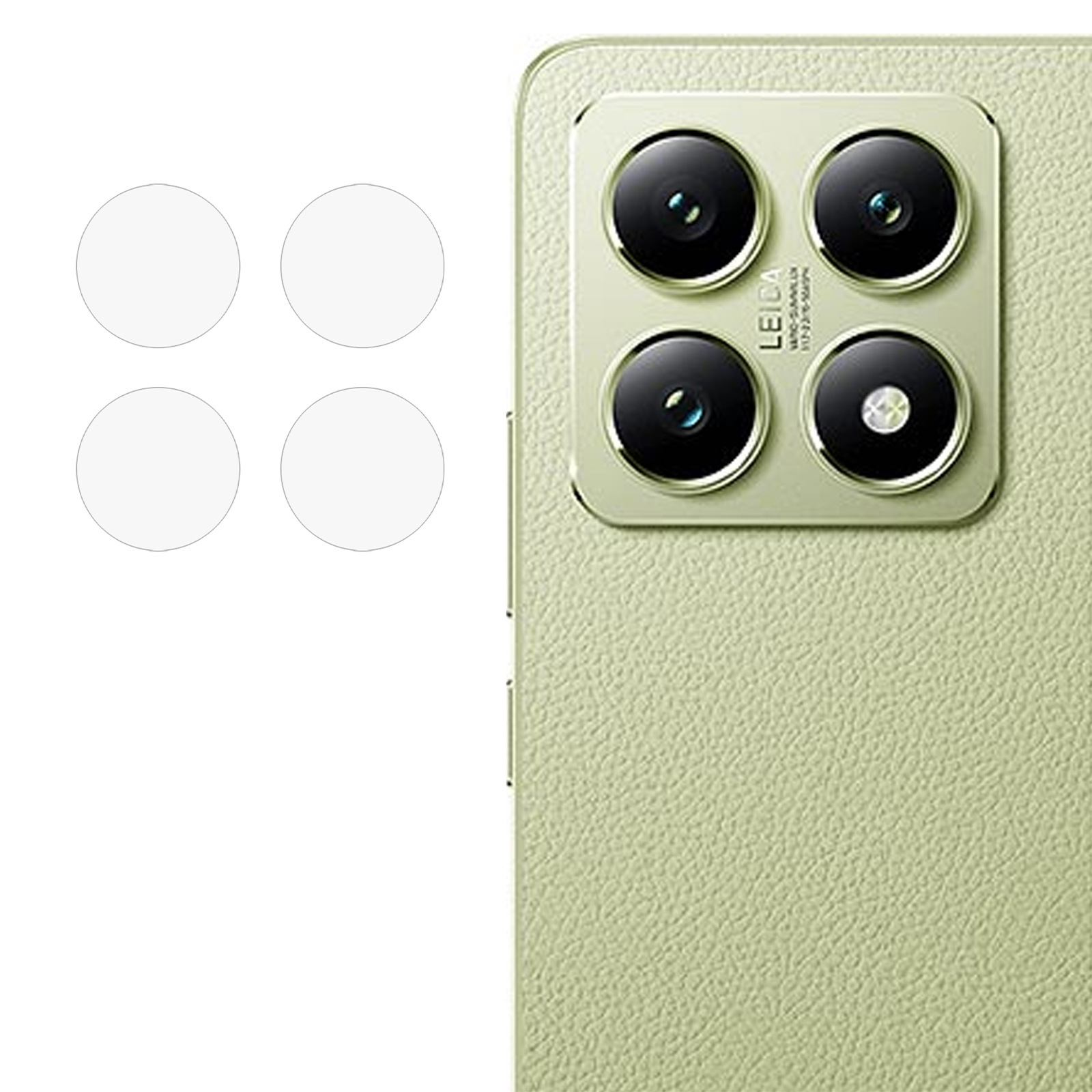 For Xiaomi 14T Camera Lens Protector High Clarity Tempered Glass Lens Film