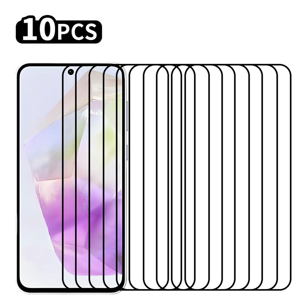 RURIHAI 10Pcs For Samsung Galaxy A36 5G High Aluminium-Silicon Glass Film 0.26mm 2.5D Screen Protector