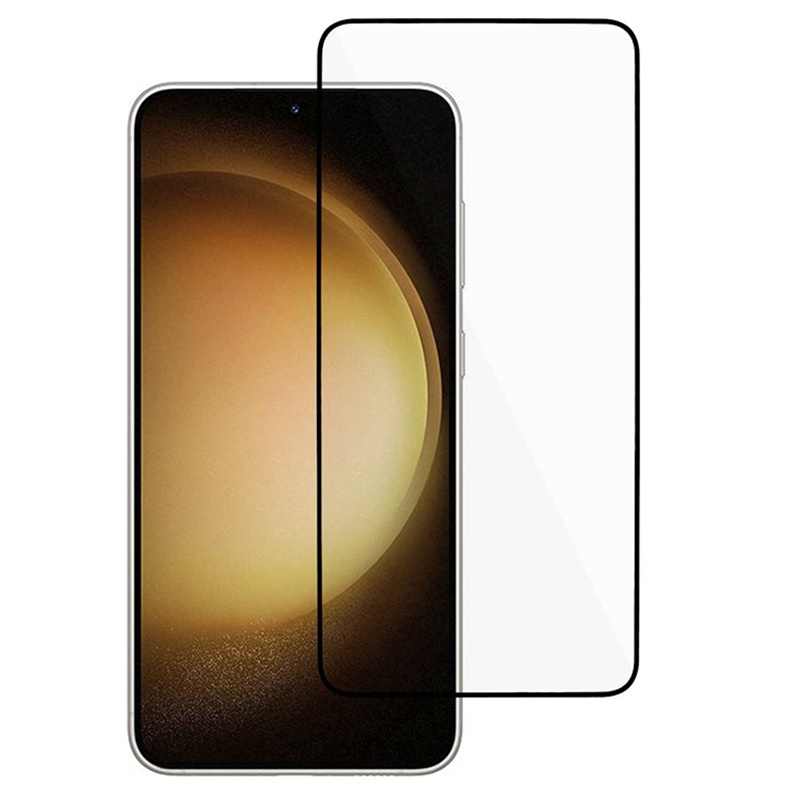 For Samsung Galaxy S25 Ultra Screen Protector Silk Printing Tempered Glass 0.18mm Ultra-Thin Film (Support Fingerprint Unlock)