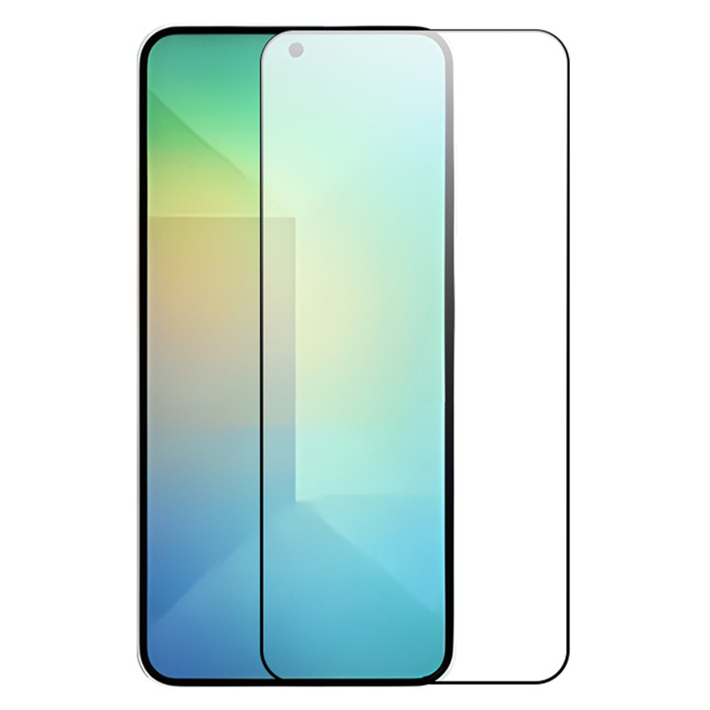 RURIHAI For Samsung Galaxy S25 Full Glue Screen Protector High Aluminium Silicon Glass Film, Ultrasonic Fingerprint Unlock