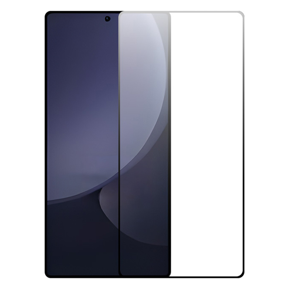 RURIHAI For Samsung Galaxy S25 Ultra Full Glue Screen Protector High Aluminium Silicon Glass Film, Ultrasonic Fingerprint Unlock