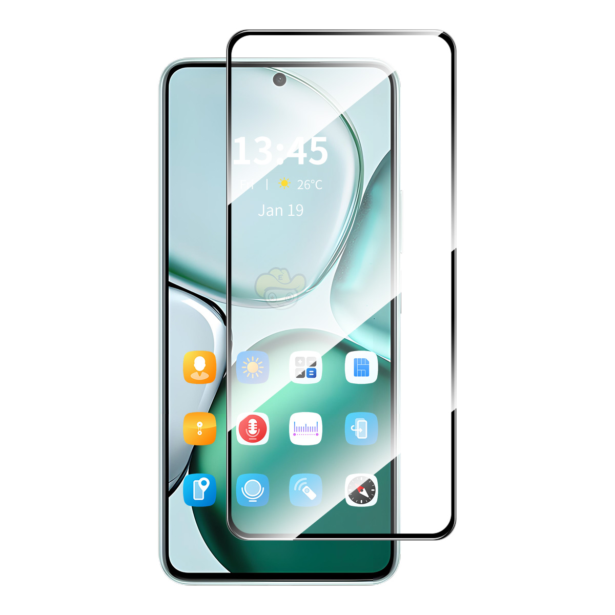 ENKAY HAT PRINCE For Xiaomi Poco F7 Ultra 5G / F7 Pro 5G / Redmi K80 Pro 5G /  K80 5G Screen Protector   Silk Print 0.18mm Tempered Glass (Fingerprint