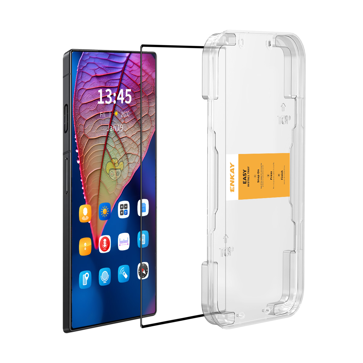 ENKAY HAT PRINCE For ZTE nubia Red Magic 10 Pro+ 5G / ZTE nubia Red Magic 10 Pro 5G HD Clear Film   Tempered Glass Screen Protector with Installation 