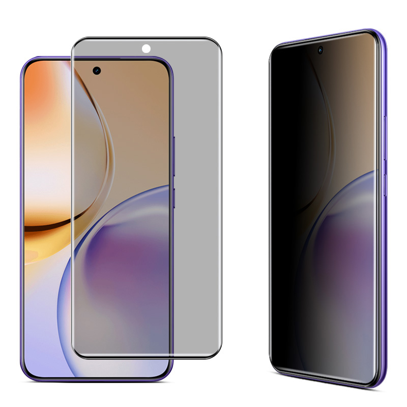 IMAK For Realme 14 Pro+ 5G Anti Spy Screen Protector Full Cover Tempered Glass Film