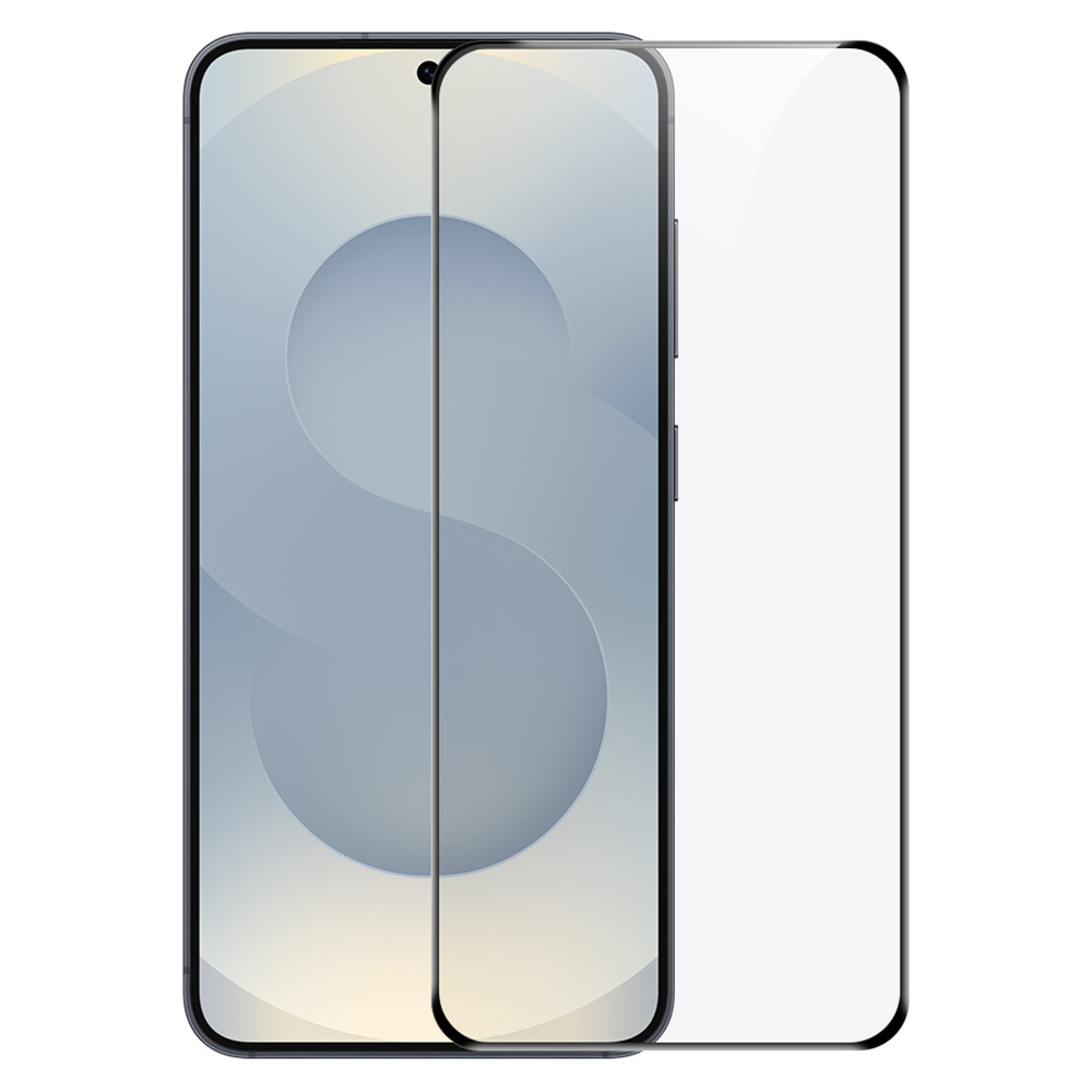 RURIHAI For Samsung Galaxy S25 Edge Full Glue Screen Protector High Aluminium Silicon Glass Film, Ultrasonic Fingerprint Unlock