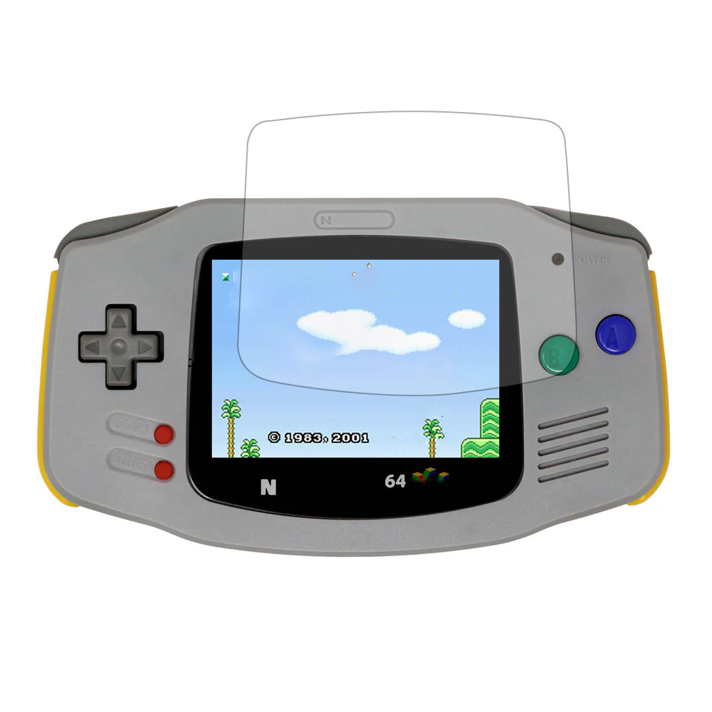 For Nintendo Game Boy Advance Screen Protector HD Clear Game Console Soft PET Full Screen Film