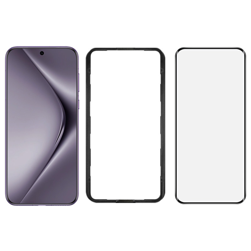 IMAK Screen Protector For Huawei Pura 70 Pro / Pura 70 Pro+ / Pura 70 Ultra Full Glue 3D Curved Tempered Glass Film with Positioning Frame