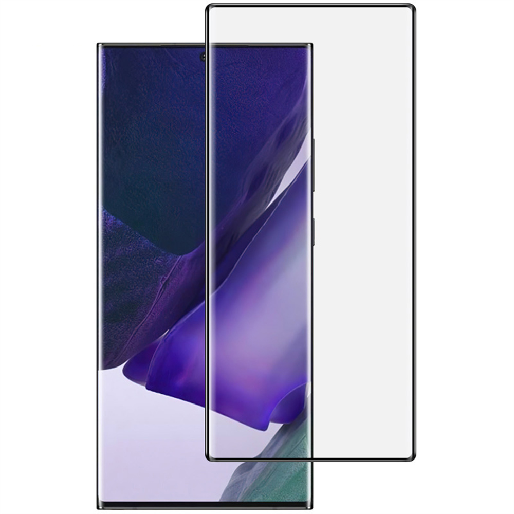 IMAK For Samsung Galaxy Note20 Ultra / Note20 Ultra 5G Screen Protector Full Glue 3D Curved Tempered Glass Film with Positioning Frame