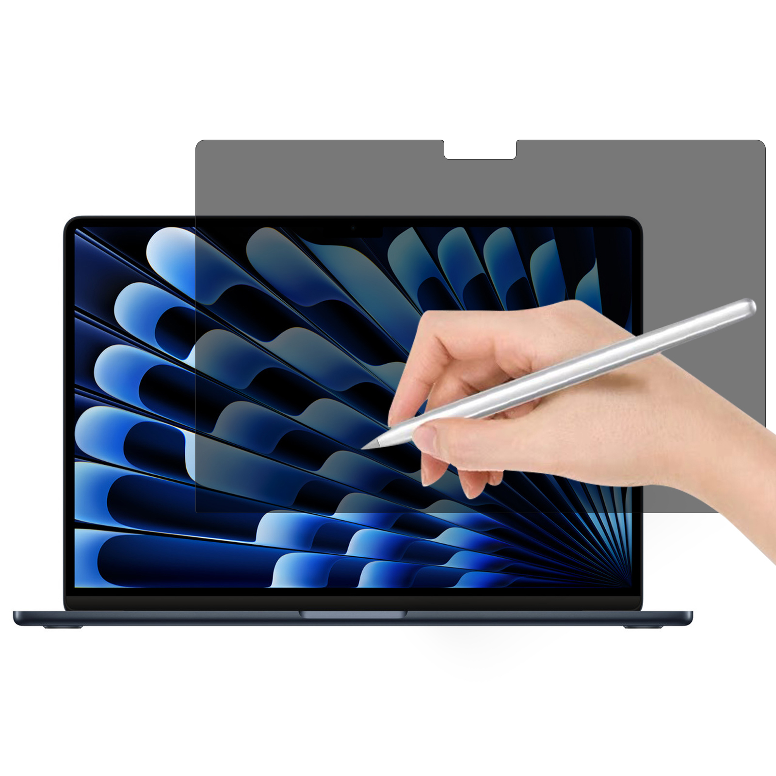 Privacy Screen Protector For MacBook Pro 15 inch (2018-2019) A1990 / (2017) / (2016) A1707 Anti Spy PET Paperlike Tablet Film