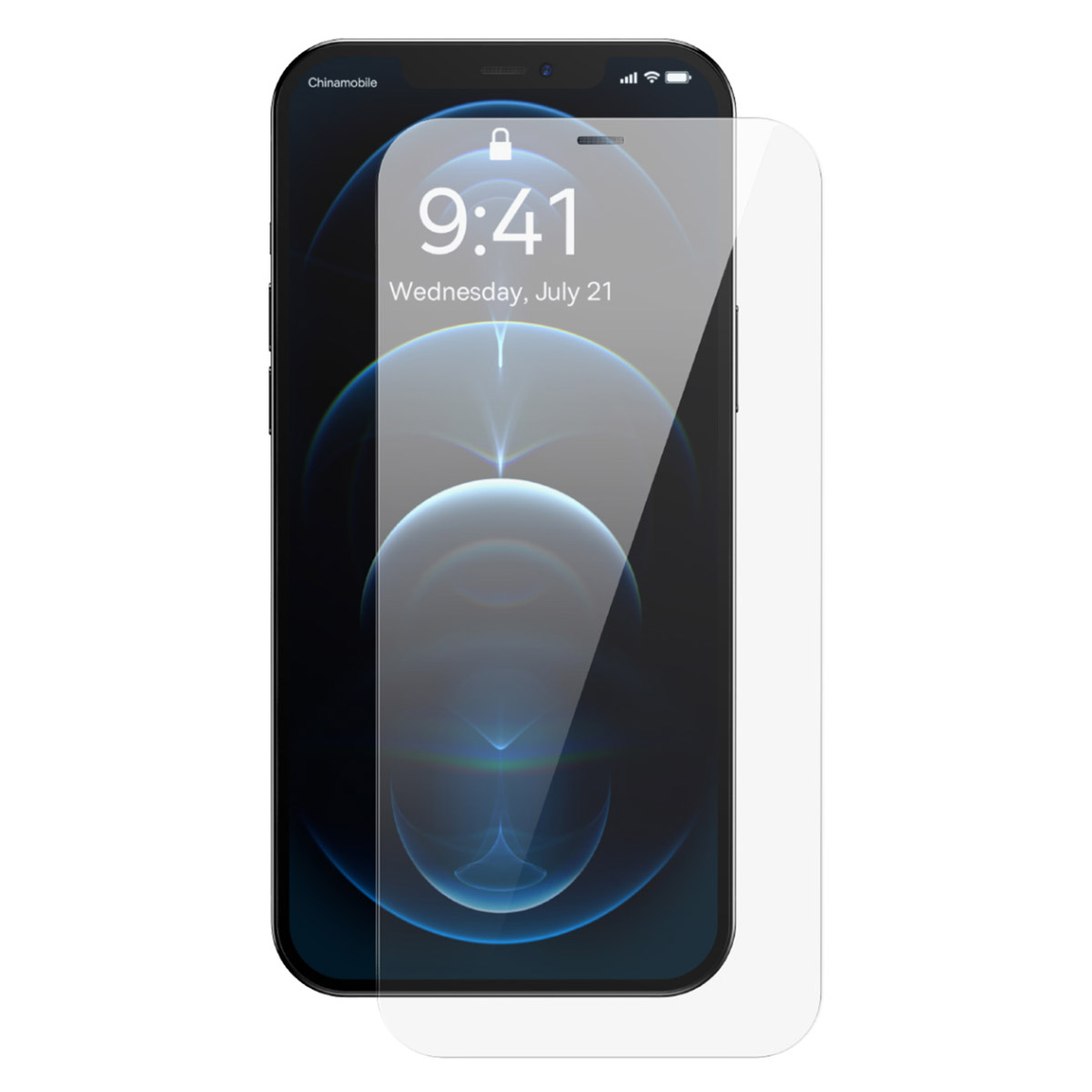 

Baseus 0,4 мм Corning All-Tempered-Glass Ecrecter Защитник Для Iphone 12 / 12 Pro 6,1 Дюйма, Ультраздерная Пленка с Экраном Экрана с Экраном с Пылевым Фильтром, iPhone 12