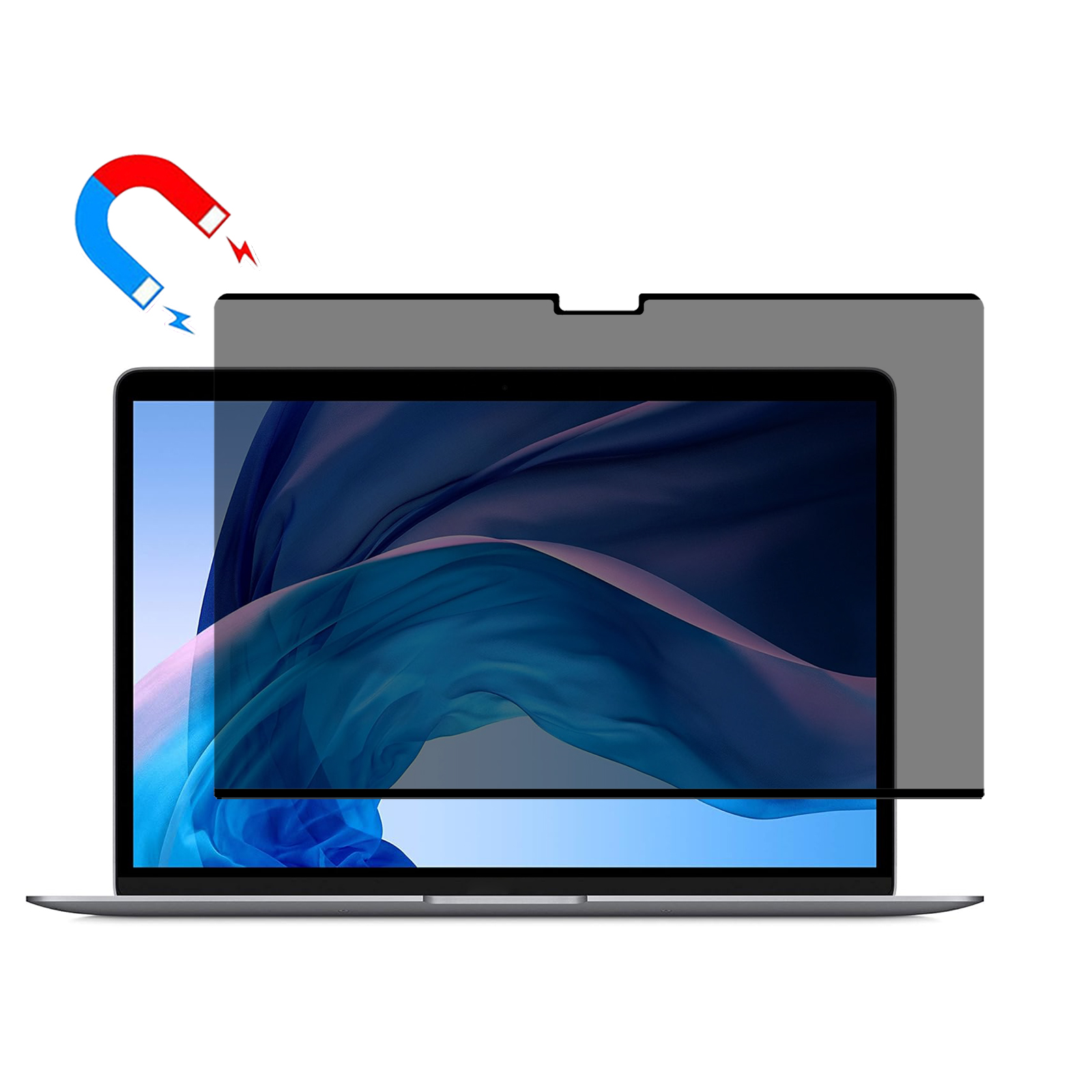 Paperlike Screen Protector For MacBook Air 13 inch (2020) A2179  /  (2018-2019) A1932  /  Pro 13 inch (2020) A2289 Magnetic Anti-Spy Matte PET Film