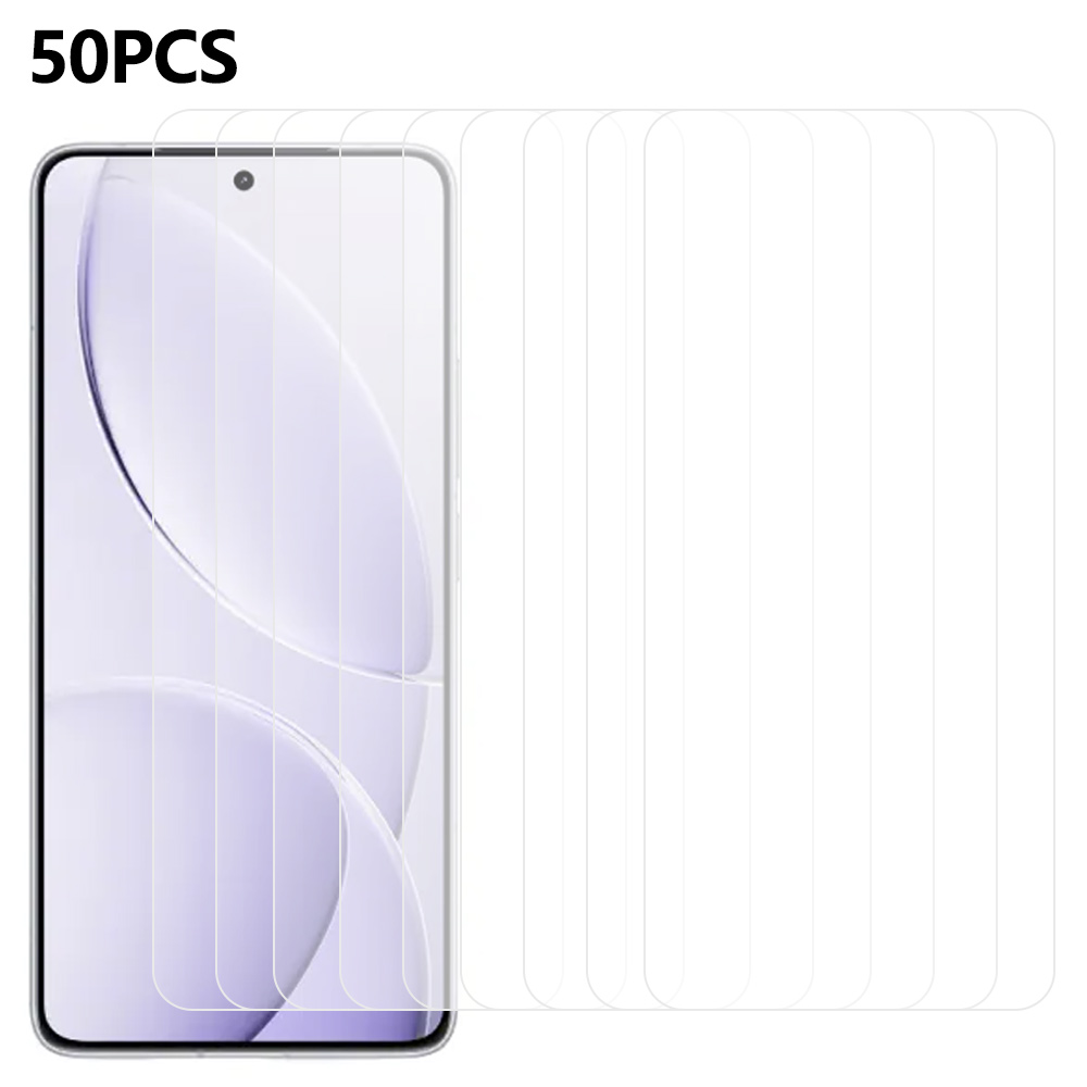 50Pcs For Xiaomi Poco F7 Ultra 5G / Poco F7 Pro 5G / Redmi K80 5G / K80 Pro 5G Screen Protector Full Glue Tempered Glass Clear Screen Film (No Package