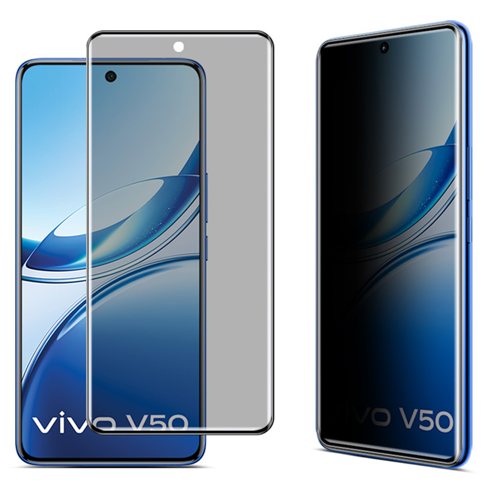 IMAK For vivo V50e 5G / V50 5G Anti Spy Screen Protector Full Cover Tempered Glass Film
