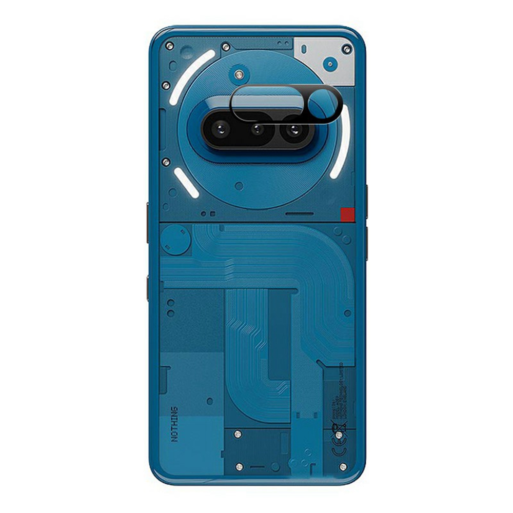 RURIHAI For Nothing Phone (3a) Camera Lens Protector High Aluminium Silicon Glass Silk Printing Lens Film
