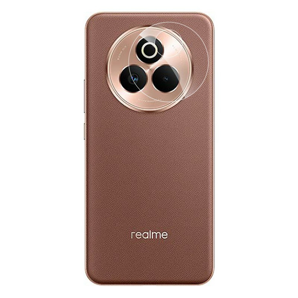 RURIHAI For Realme P3 Pro 5G Camera Lens Protector 3D Clear High Aluminum-Silicon Glass Lens Film