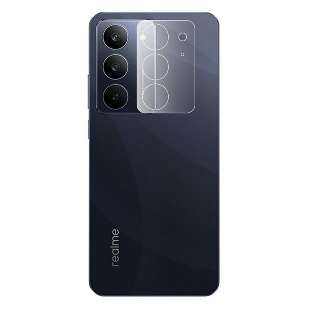 RURIHAI For Realme C75x / 14x 5G Camera Lens Protector 3D Clear High Aluminum-Silicon Glass Lens Film